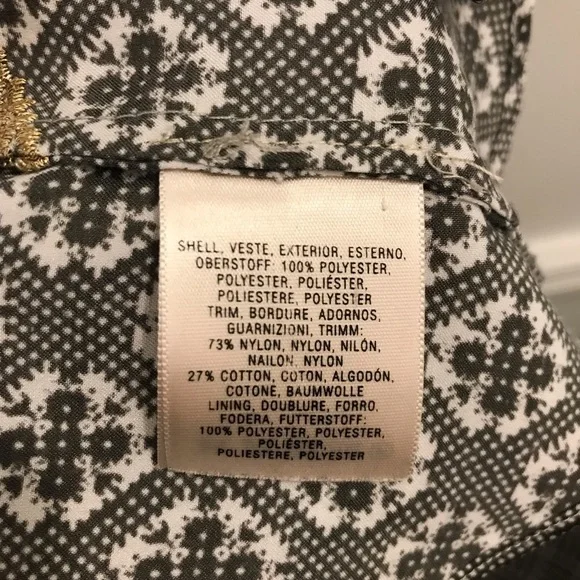 Anthropologie Floreat Gold Stream Sequin Tank small Swing Top sequins embroidery - Picture 11 of 13